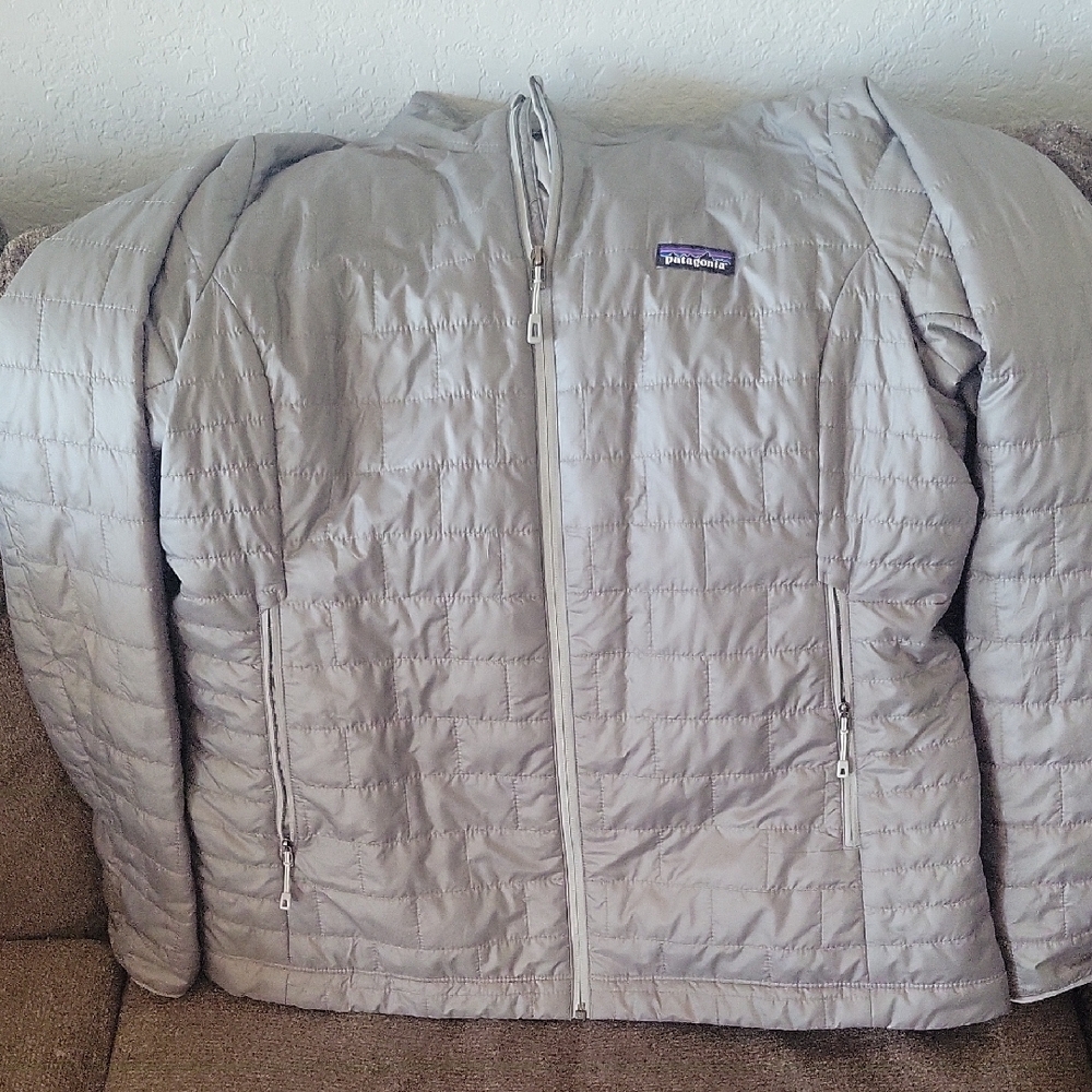 Patagonia Gray Quilted Jacket
